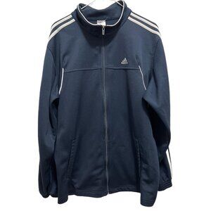 0075 adidas Activewear Full Zip Collar Jacket
